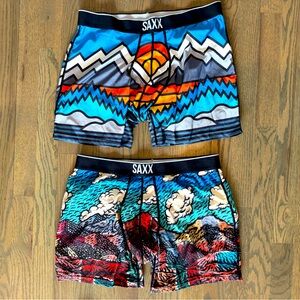Saxx. Men’s Large. Volt. Two pairs.